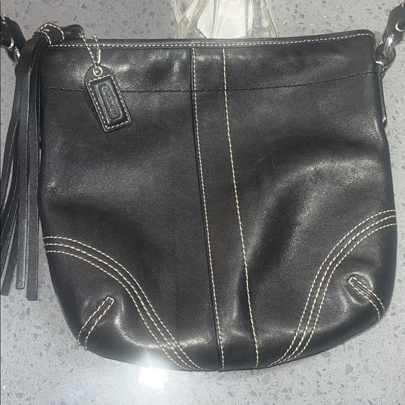 Coach Handbags - Vintage Coach Soho crossbody or shoulder bag with tassel